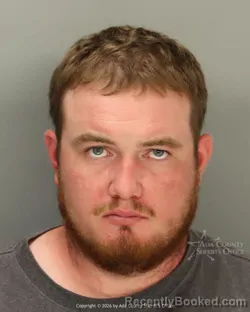 Mugshot of William Taylor Sutton booked in Ada County, Idaho on August 11, 2026