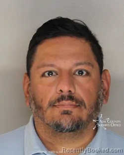 Mugshot of Philip James Palomo Jr booked in Ada County, Idaho on August 12, 2026