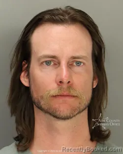 Mugshot of Ryan Scott Purdie booked in Ada County, Idaho on August 12, 2026