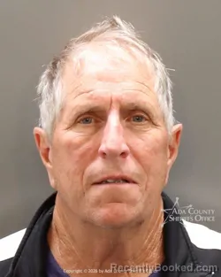 Mugshot of Richard Dale Lubbers booked in Ada County, Idaho on August 13, 2026