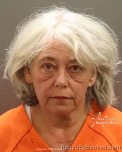 Mugshot of Malgorzata Zielinska booked in Ada County, Idaho on August 17, 2026