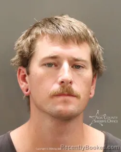 Mugshot of James Alden Dedeaux booked in Ada County, Idaho on August 17, 2026