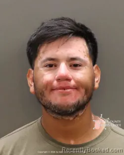 Mugshot of Miguel Angel Ceja booked in Ada County, Idaho on August 22, 2026