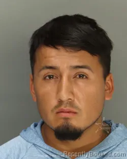 Mugshot of Jose Jacobo Rodriguez Ruilova booked in Ada County, Idaho on August 22, 2026
