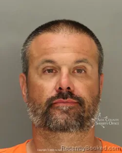 Mugshot of Jeremy Todd Carter booked in Ada County, Idaho on August 25, 2026