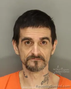 Mugshot of Donald Henry Harris booked in Ada County, Idaho on August 28, 2026