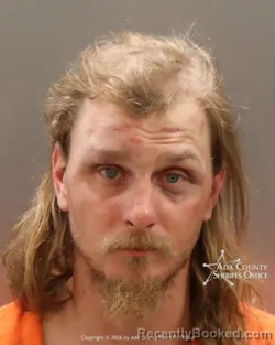 Mugshot of Thomas Ethan Davis booked in Ada County, Idaho on August 30, 2026