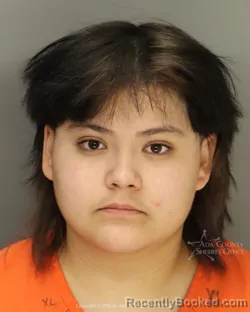 Mugshot of Brooklyn Elizabeth Green booked in Ada County, Idaho on August 31, 2026