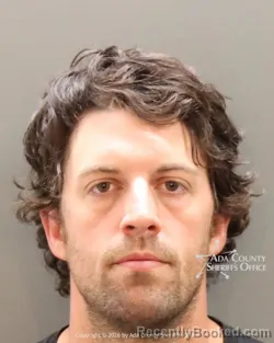 Mugshot of Brandon John Bute booked in Ada County, Idaho on September 2, 2026