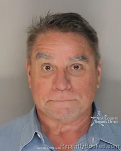 Mugshot of Stephen Andersson booked in Ada County, Idaho on September 3, 2026