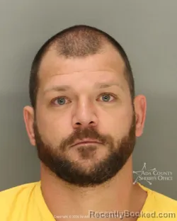 Mugshot of Ian Nathan Kawika Leal-Mcmurray booked in Ada County, Idaho on September 4, 2026