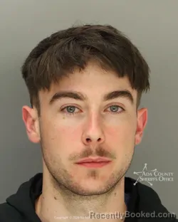 Mugshot of Preston Max Aschenbrenner booked in Ada County, Idaho on September 5, 2026