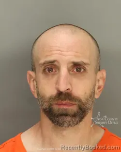 Mugshot of Tysan Michael Lynch booked in Ada County, Idaho on September 8, 2026