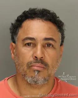 Mugshot of Jorguin Francisco Mejia booked in Ada County, Idaho on September 8, 2026