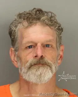 Mugshot of Mark Newman booked in Ada County, Idaho on September 9, 2026