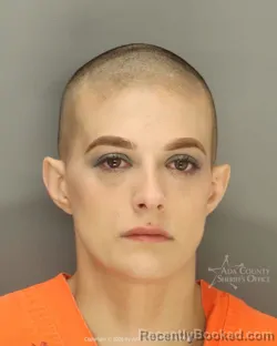 Mugshot of Emmeline Marie Wells booked in Ada County, Idaho on September 13, 2026