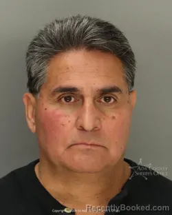 Mugshot of Alejandro Contreras booked in Ada County, Idaho on September 25, 2026