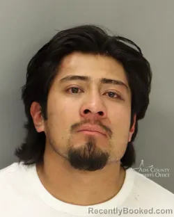 Mugshot of Alberto Cruz Ortiz booked in Ada County, Idaho on September 27, 2026