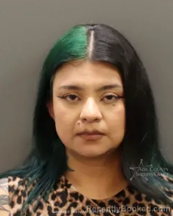 Mugshot of Daniela Elizabeth Rivera booked in Ada County, Idaho on September 27, 2026