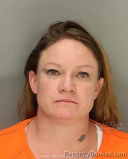 Mugshot of Kasey Kathleen Huddleston booked in Ada County, Idaho on September 27, 2026