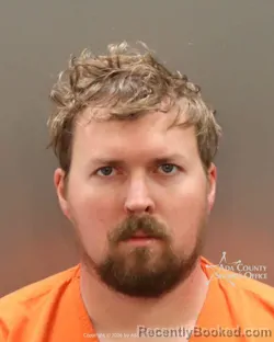 Mugshot of Jonathan Wayne Phelan booked in Ada County, Idaho on September 27, 2026