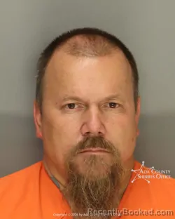Mugshot of David Alexander Kropp booked in Ada County, Idaho on September 28, 2026