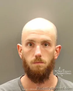 Mugshot of Robert Neil Rogers booked in Ada County, Idaho on September 28, 2026