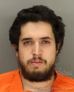 Mugshot of Guillermo Madrigal Marin booked in Ada County, Idaho on September 30, 2026