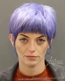 Mugshot of Caitlyn Renee Barnes booked in Ada County, Idaho on October 1, 2026