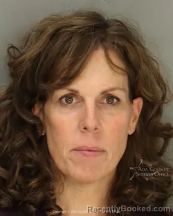Mugshot of Stacy Jo Gunnerson booked in Ada County, Idaho on October 2, 2026