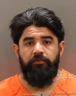 Mugshot of Miguel Lopez Cruz booked in Ada County, Idaho on October 3, 2026