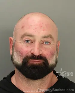 Mugshot of Jared James Labrousse booked in Ada County, Idaho on October 3, 2026
