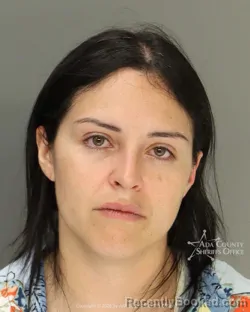 Mugshot of Joy Sulez booked in Ada County, Idaho on October 4, 2026