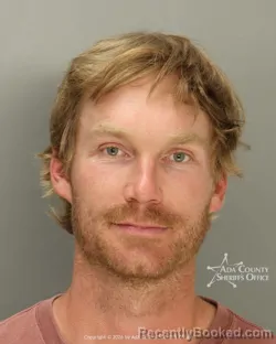 Mugshot of Charles Andrew Haslem booked in Ada County, Idaho on October 5, 2026