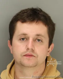 Mugshot of Quentin John Carolan booked in Ada County, Idaho on October 5, 2026