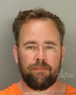 Mugshot of Jonnathan Grimes booked in Ada County, Idaho on October 6, 2026