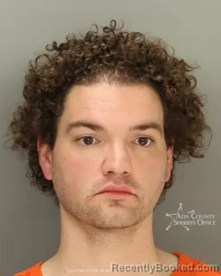 Mugshot of Ian Karl Hooyboer booked in Ada County, Idaho on October 6, 2026