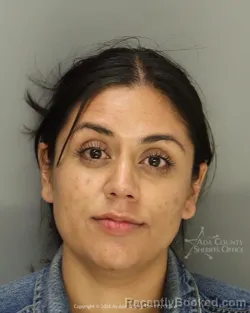 Mugshot of Melissa Teresa Rodriguez booked in Ada County, Idaho on October 7, 2026