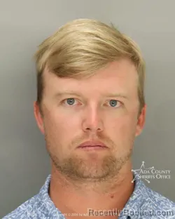 Mugshot of Christopher Scott Middleton booked in Ada County, Idaho on October 7, 2026