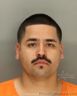 Mugshot of Jose Pimentel booked in Ada County, Idaho on October 22, 2026