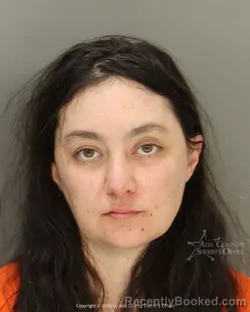 Mugshot of Lillie Rian Lynn Lilley booked in Ada County, Idaho on October 7, 2026