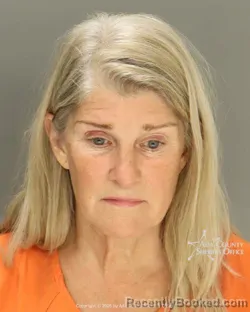 Mugshot of Anna Teresa Vinberg booked in Ada County, Idaho on October 8, 2026