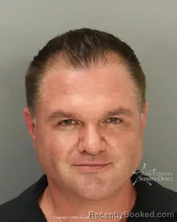 Mugshot of Shaun Roger Buck booked in Ada County, Idaho on October 9, 2026