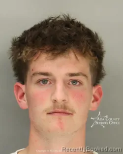 Mugshot of Cooper Nicholas Oakland booked in Ada County, Idaho on October 10, 2026