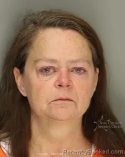 Mugshot of Lauri Elizabeth Walton booked in Ada County, Idaho on October 15, 2026
