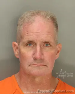 Mugshot of Daniel John Fisher booked in Ada County, Idaho on October 15, 2026