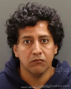 Mugshot of Jose Payan Contreras booked in Ada County, Idaho on October 16, 2026