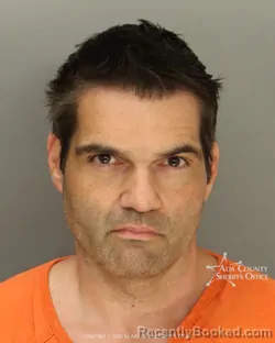 Mugshot of Edward Charles Davis booked in Ada County, Idaho on October 16, 2026