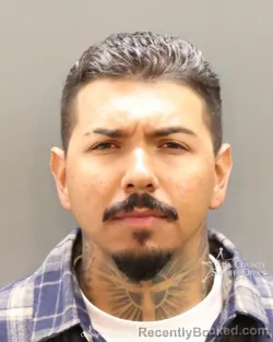 Mugshot of Andrew Jacob Padilla booked in Ada County, Idaho on October 18, 2026