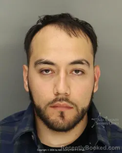 Mugshot of Jose Jeronimo Duran Amador booked in Ada County, Idaho on October 18, 2026